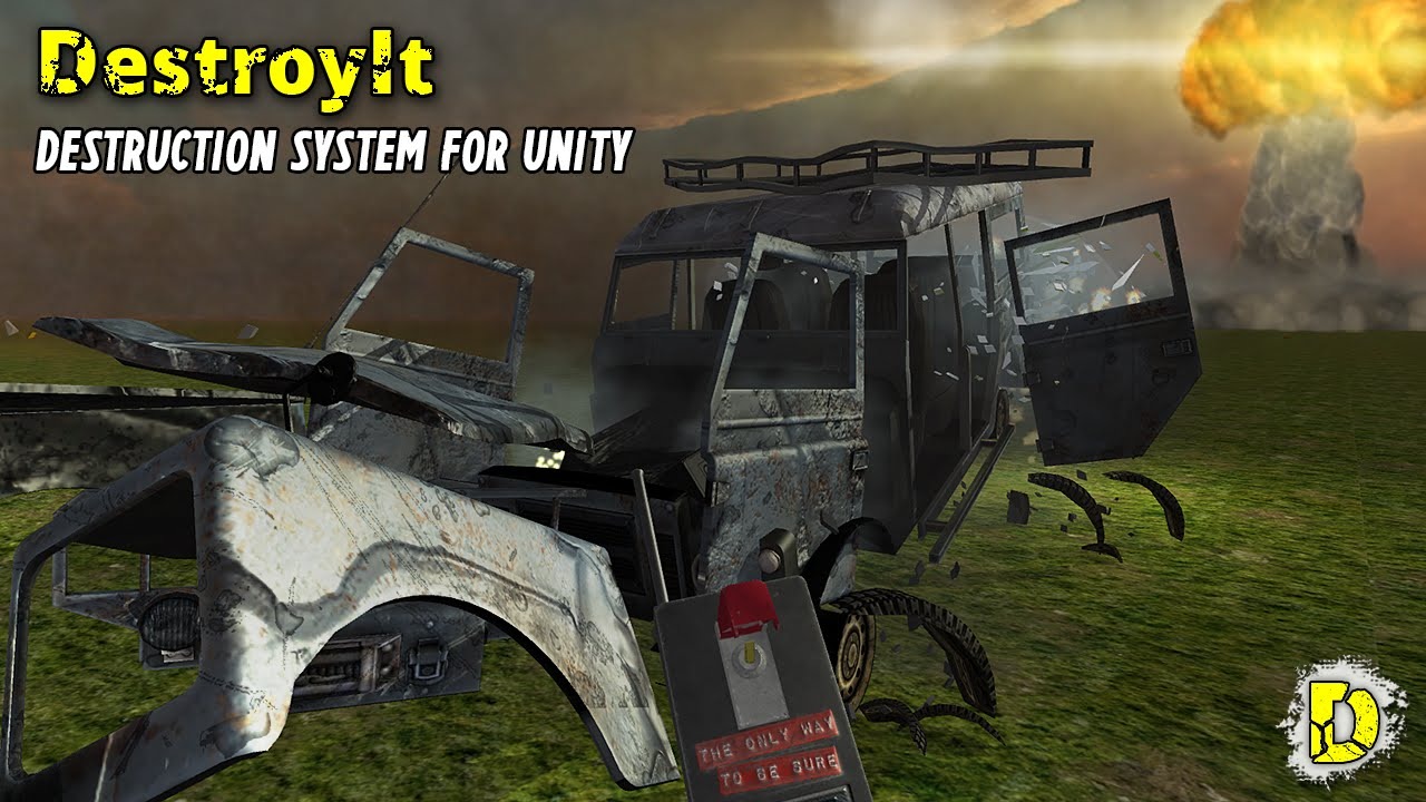DestroyIt - 破壊システム - Unity Asset Store パッケージ。